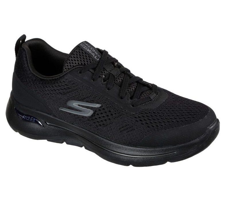 Skechers Gowalk Arch Fit - Motion Breeze - Womens Sneakers Black [AU-TB6632]